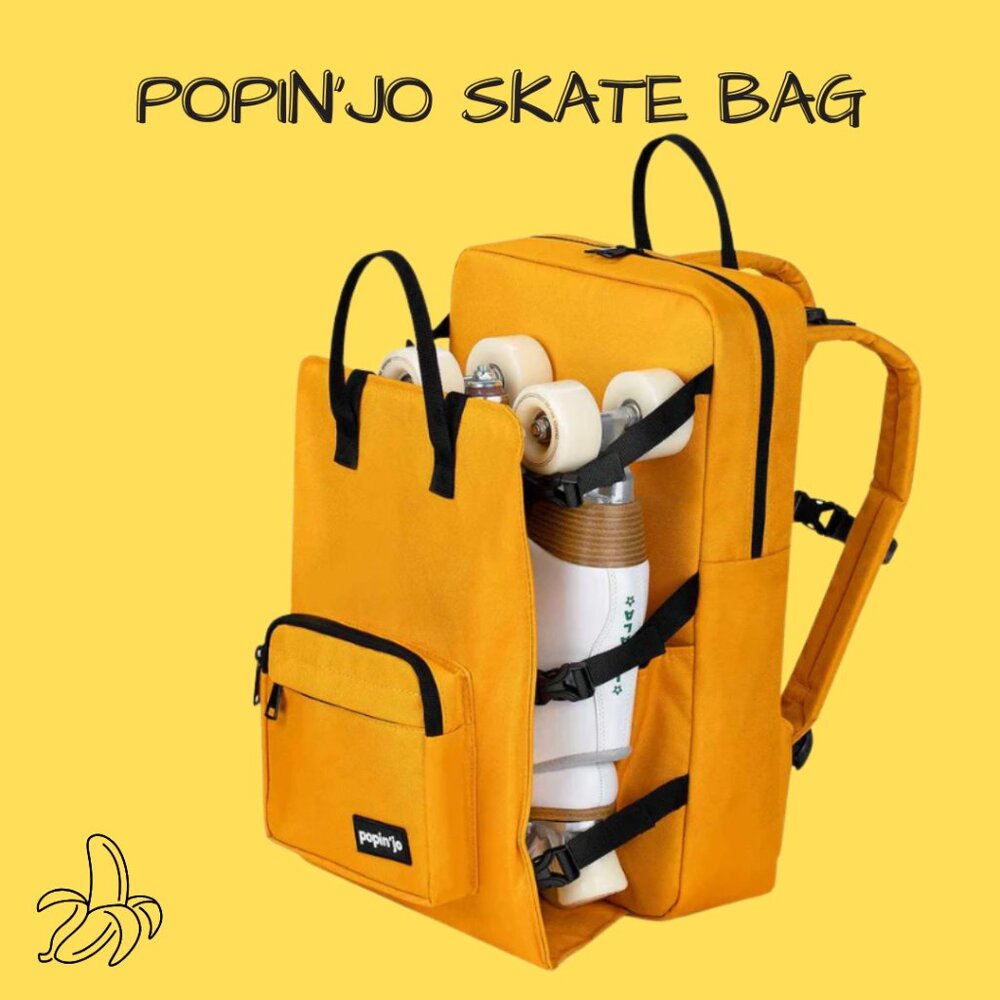 Yellow Skate Backpack - Women's Carry Bag